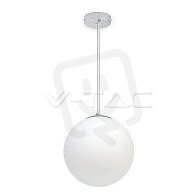 Pendant Glass Chrome,  VT-7251