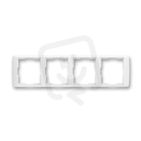 ELEMENT Čtyřrámeček vodorovný bílá/bílá ABB 3901E-A00140 03