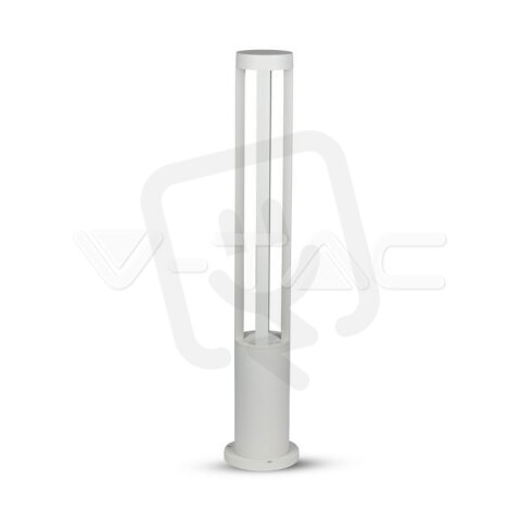 10W LED Wall Light White Body 80cm Heigh