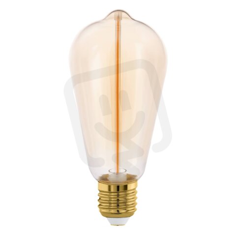 Světelný zdroj LM-E27-LED ST64 2W 1800K AMBER EGLO 110362