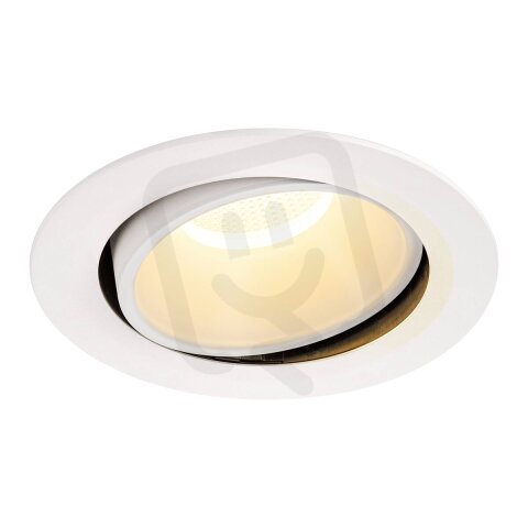 NUMINOS MOVE DL XL vnitřní LED zápustné stropní svítidlo bílá/bílá 3000K 40°