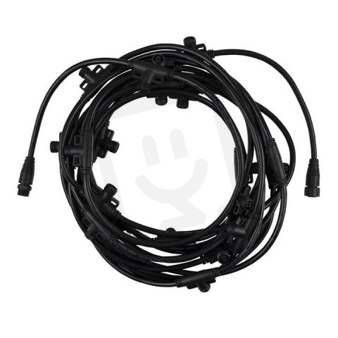 Propojovací kabel 10,5m s 20 konektory 2x1,5mm2, IP67, M16 zásuvka + vidlice