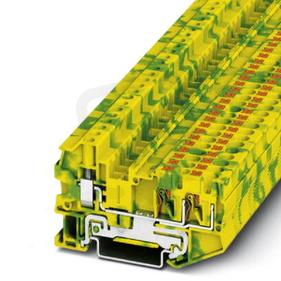 PTU 4-TWIN-PE Řadová svornice pro ochranný vodič 3211862