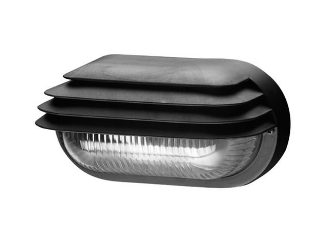 Přisazené stropní svítidlo OVAL GRILL mat 40W černá @ PANLUX SOG-M-40/C