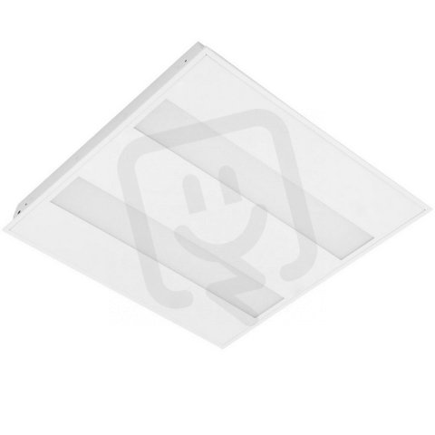 MODUS ID vestavné do rastru 600 čtverec A kryt opál,2x LED830 700mA ISODOM3