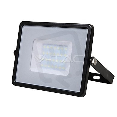 V-TAC SKU401 30W LED Floodlight SMD SAMSUNG CHIP Black Body Natural White, VT-30