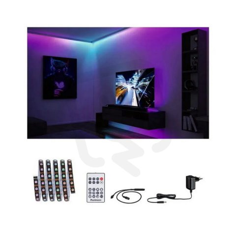 EntertainLED LED pásek Dynamic RGB 1,5m 3W 60LEDs/m RGB+ 5VA PAULMANN 78886