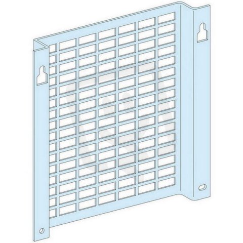 Zapuštěná perforovaná montážní deska 4 výškové dílce Š=250mm SCHNEIDER LVS03176