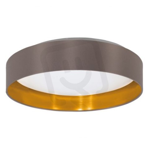 Stropní svítidlo MASERLO 2 LED d380 cappuccino/zlatá 21,6W IP20 EGLO 99542