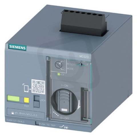 SIEMENS 3VA9157-0HA10 Motorový pohon Ue DC 24 ÷ 60 V, pro 3VA11