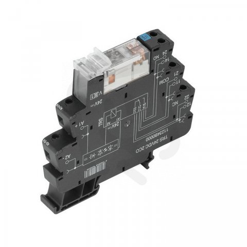 Reléový modul TRS 5VDC 2CO AU WEIDMÜLLER 1123710000