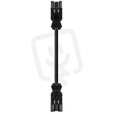 kabel propojovací se dvěma konektory gesis, 3-pól, 3*1,5mm2, délka 6,5m, černý