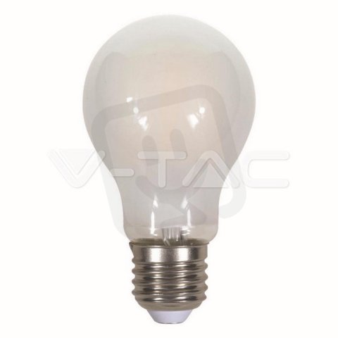 LED žárovka V-TAC 7W Filament E27 A60 A++ Frost Cover White VT-2047