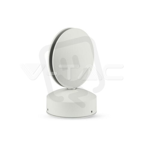 7W LED Wall Light White Body Natural Whi