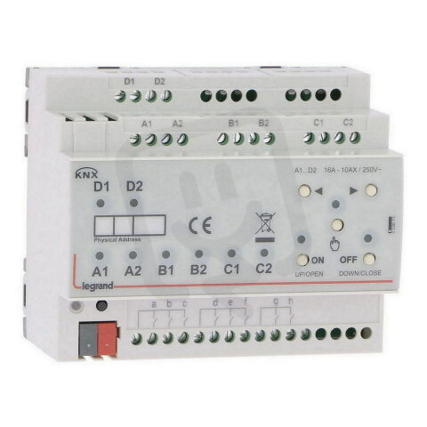 KNX MULTI-APP AKTOR 8X16A/8VST