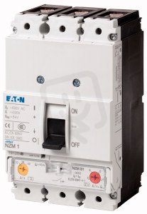 Eaton 115452 Jistič, 3pól, ochranýmmotorů, Icu=100kA, In=63A NZMH1-M63