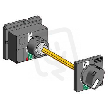 Schneider GV7AP01 Otočný ovládač s prodl.hřídelí pro GV7,černý