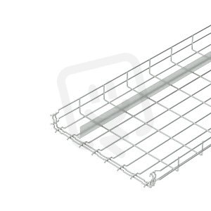 OBO GRM-T 55 400 G Mřížový žlab GRM s 1 přepážkou 55x400x3000 Ocel galv. zinek