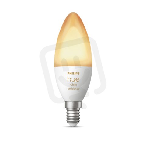 Philips Hue White Ambiance LED žárovka svíčka 470lm (40W) E14