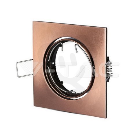 GU10 Fitting Square Movable Bronze  , VT